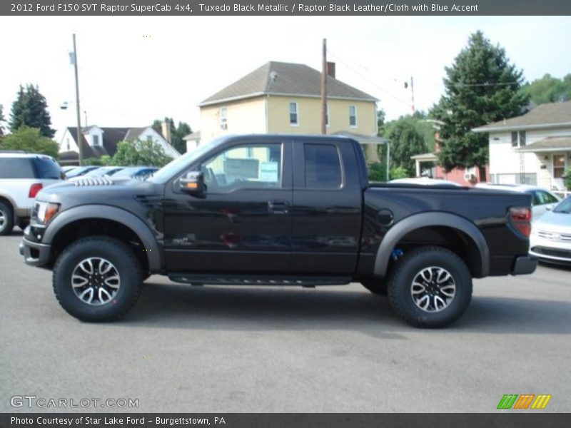  2012 F150 SVT Raptor SuperCab 4x4 Tuxedo Black Metallic