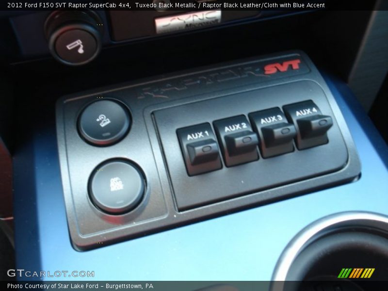 Controls of 2012 F150 SVT Raptor SuperCab 4x4