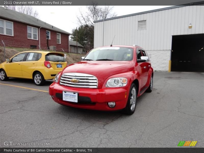 Victory Red / Ebony 2011 Chevrolet HHR LT