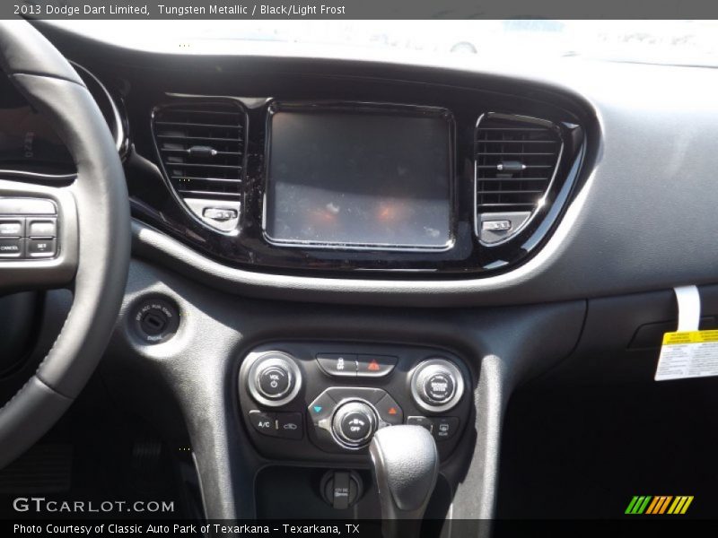 Tungsten Metallic / Black/Light Frost 2013 Dodge Dart Limited