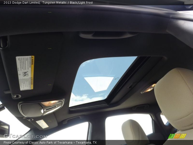 Tungsten Metallic / Black/Light Frost 2013 Dodge Dart Limited