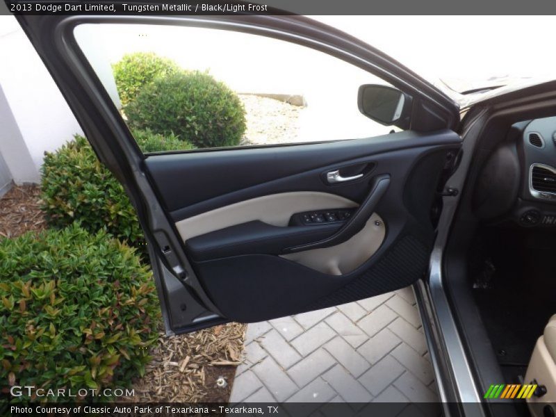 Tungsten Metallic / Black/Light Frost 2013 Dodge Dart Limited