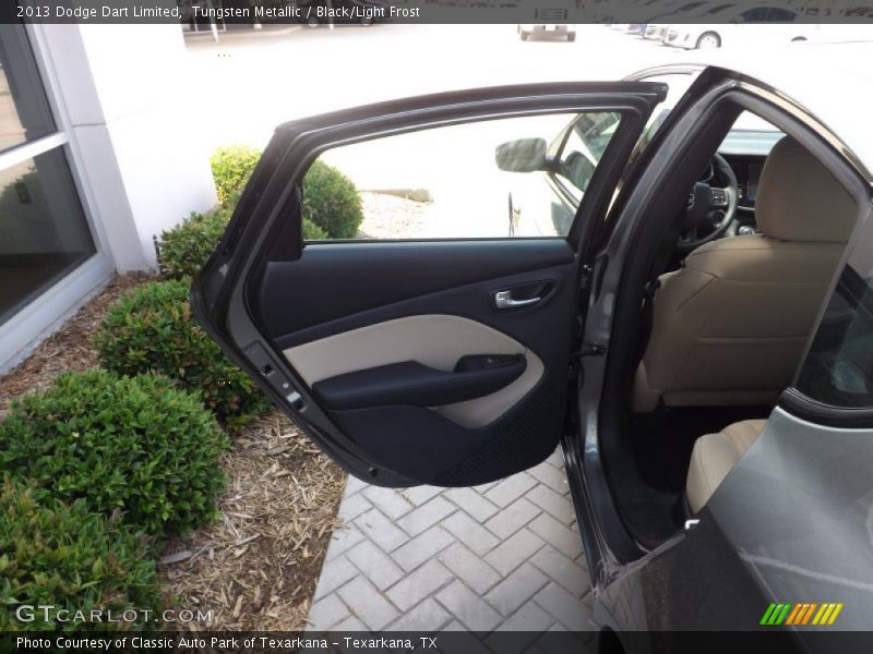 Tungsten Metallic / Black/Light Frost 2013 Dodge Dart Limited