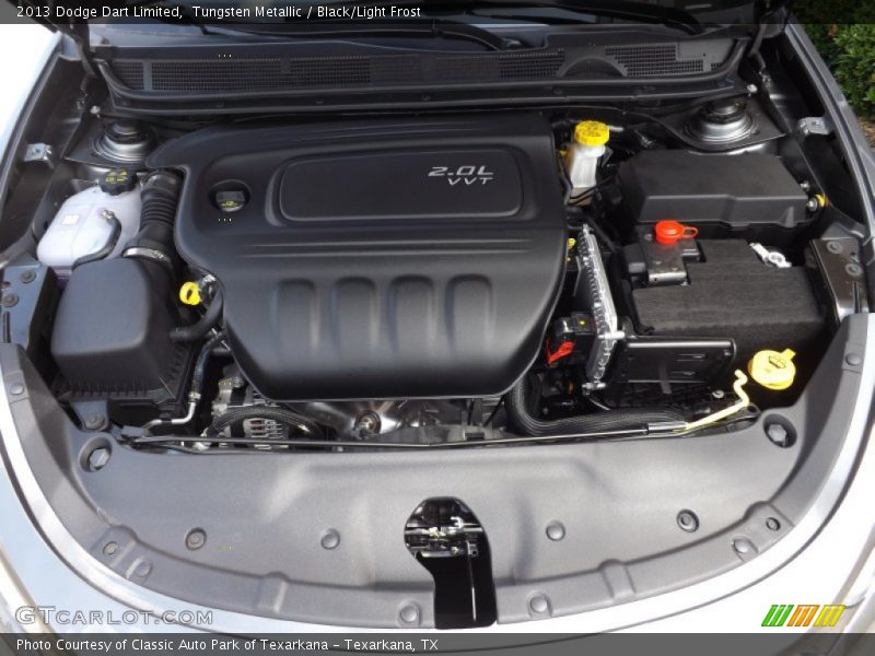 Tungsten Metallic / Black/Light Frost 2013 Dodge Dart Limited