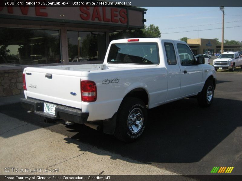 Oxford White / Medium Dark Flint 2008 Ford Ranger XL SuperCab 4x4