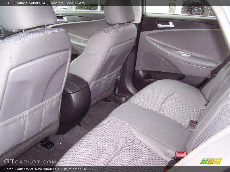 Radiant Silver / Gray 2012 Hyundai Sonata GLS