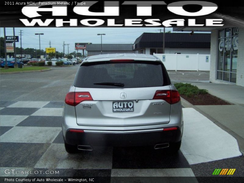 Palladium Metallic / Taupe 2011 Acura MDX