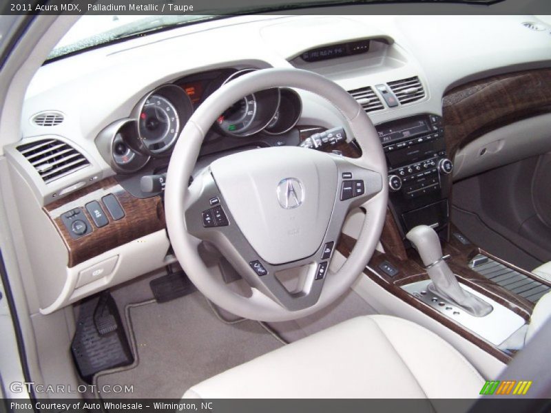 Palladium Metallic / Taupe 2011 Acura MDX