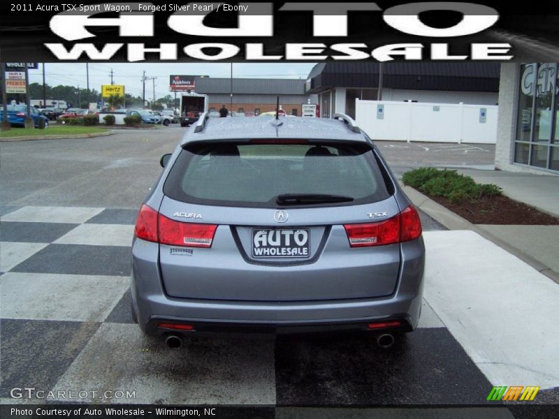 Forged Silver Pearl / Ebony 2011 Acura TSX Sport Wagon