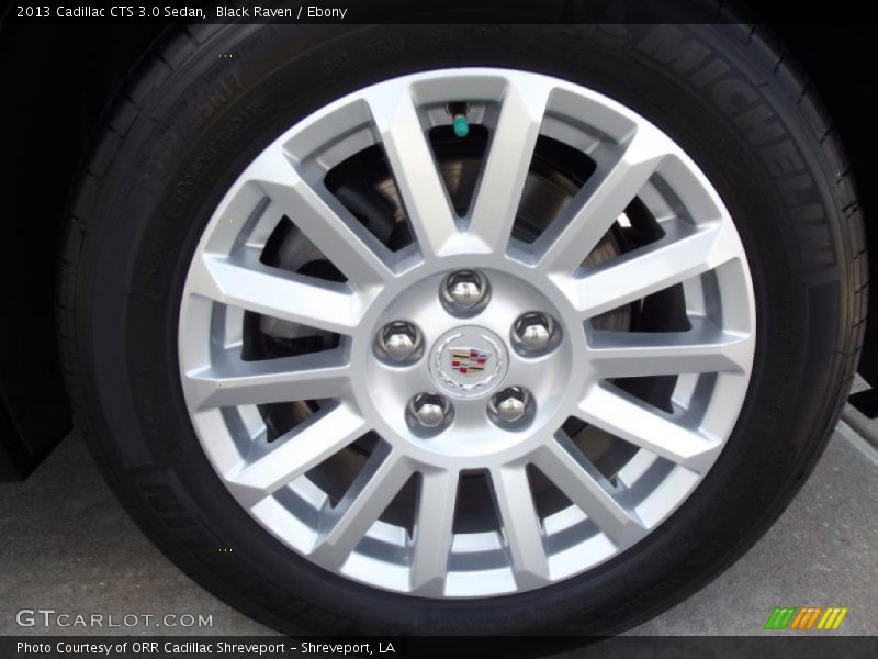 Black Raven / Ebony 2013 Cadillac CTS 3.0 Sedan