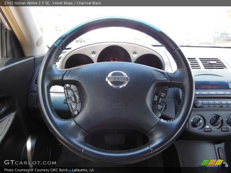 Velvet Beige / Charcoal Black 2002 Nissan Altima 3.5 SE