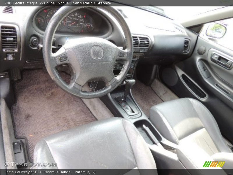 Graphite Interior - 2000 Integra GS Coupe 