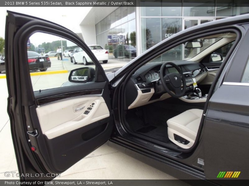  2013 5 Series 535i Sedan Oyster/Black Interior