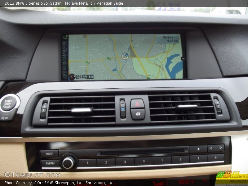 Navigation of 2013 5 Series 535i Sedan
