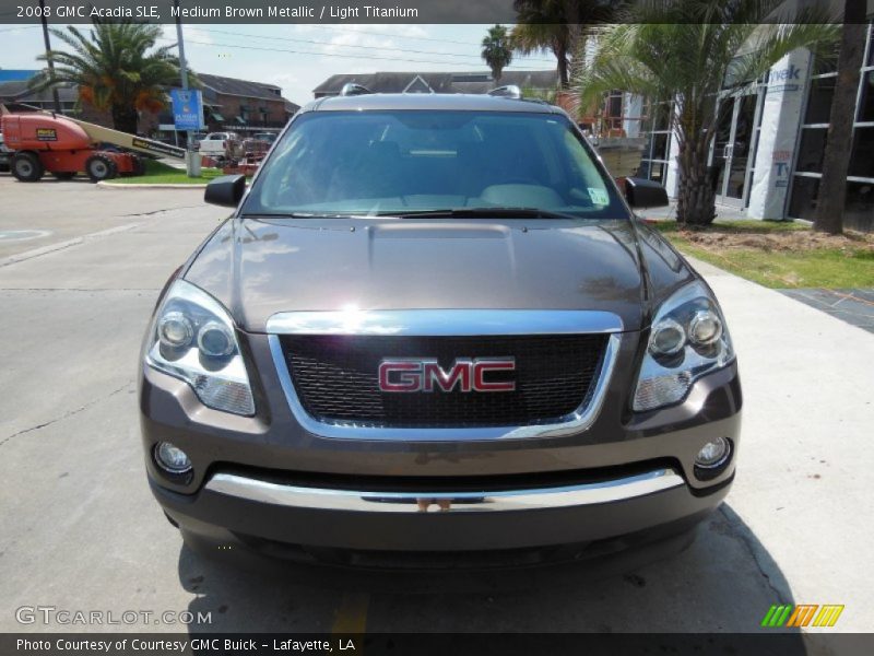 Medium Brown Metallic / Light Titanium 2008 GMC Acadia SLE