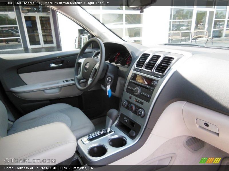 Medium Brown Metallic / Light Titanium 2008 GMC Acadia SLE