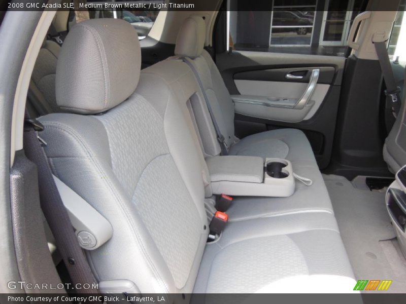 Medium Brown Metallic / Light Titanium 2008 GMC Acadia SLE