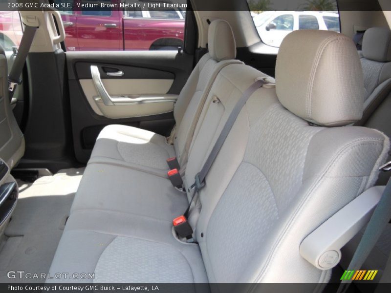 Medium Brown Metallic / Light Titanium 2008 GMC Acadia SLE