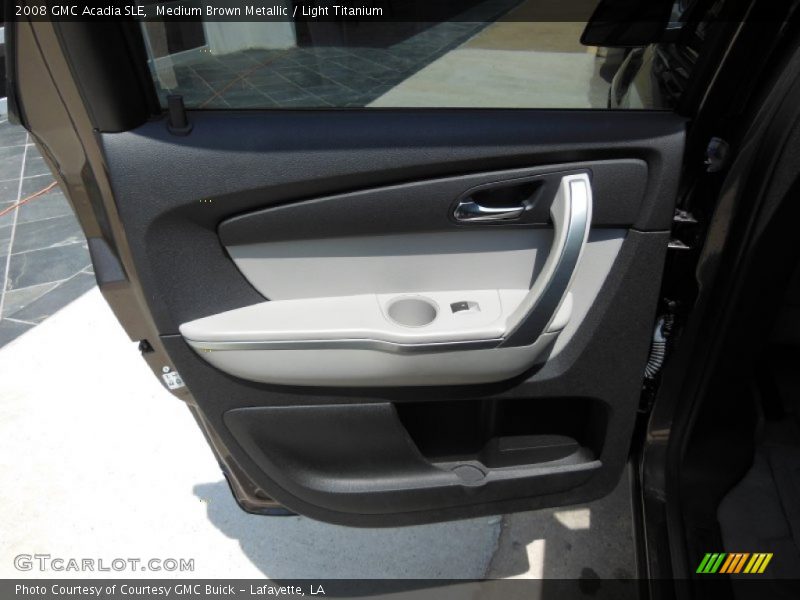 Medium Brown Metallic / Light Titanium 2008 GMC Acadia SLE