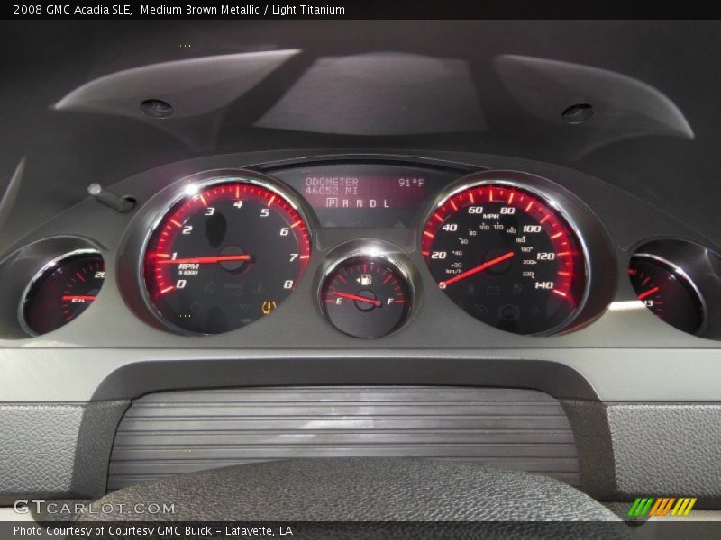 Medium Brown Metallic / Light Titanium 2008 GMC Acadia SLE