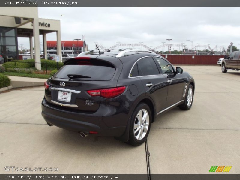 Black Obsidian / Java 2013 Infiniti FX 37