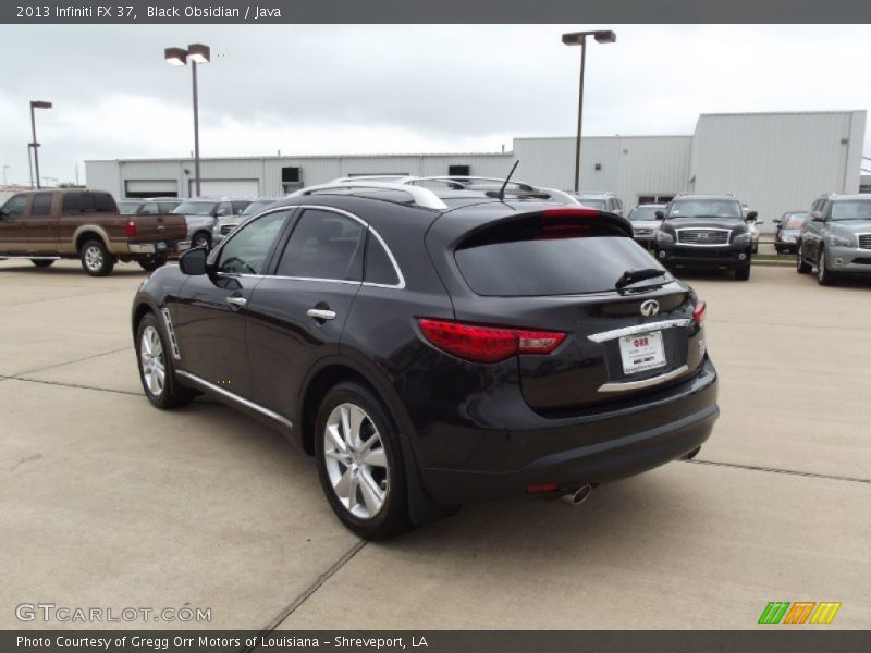 Black Obsidian / Java 2013 Infiniti FX 37