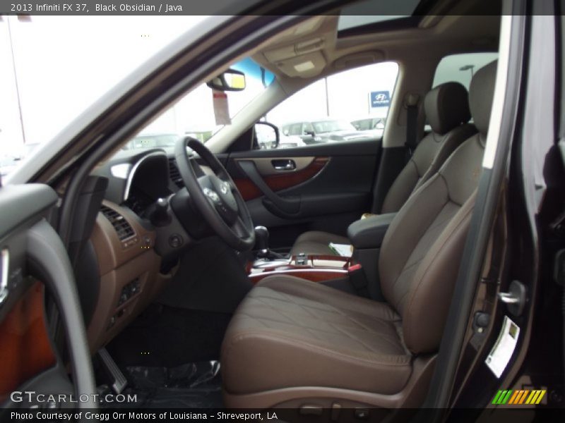  2013 FX 37 Java Interior