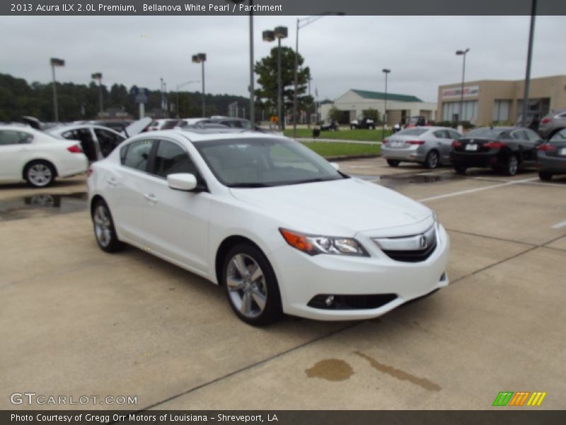 Bellanova White Pearl / Parchment 2013 Acura ILX 2.0L Premium