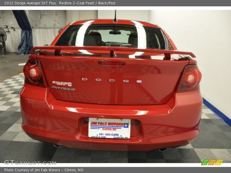 Redline 2-Coat Pearl / Black/Red 2012 Dodge Avenger SXT Plus