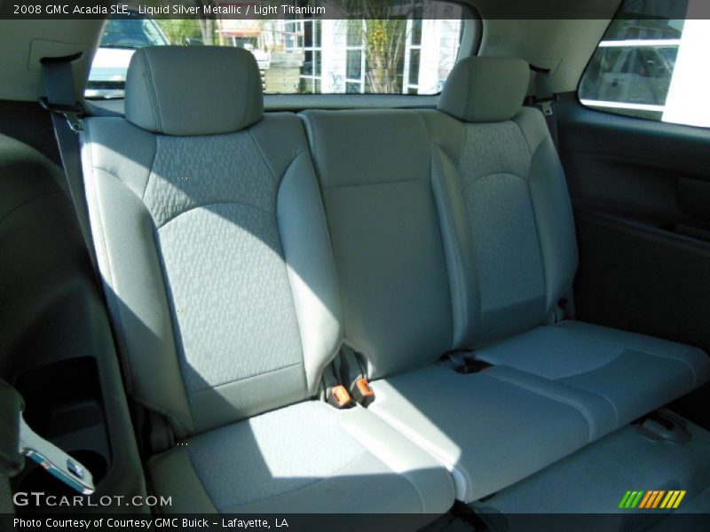 Liquid Silver Metallic / Light Titanium 2008 GMC Acadia SLE