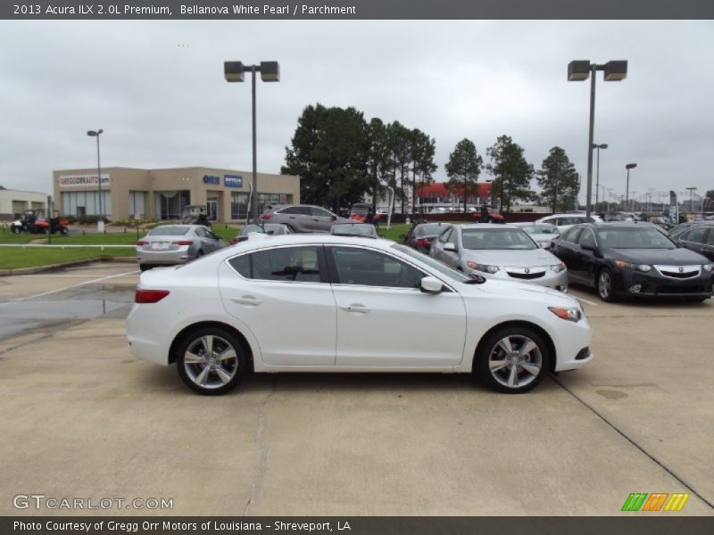 Bellanova White Pearl / Parchment 2013 Acura ILX 2.0L Premium