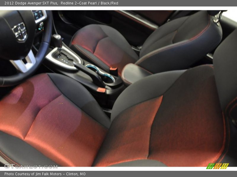 Front Seat of 2012 Avenger SXT Plus