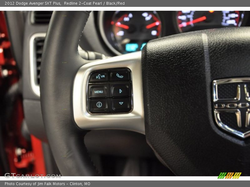 Redline 2-Coat Pearl / Black/Red 2012 Dodge Avenger SXT Plus