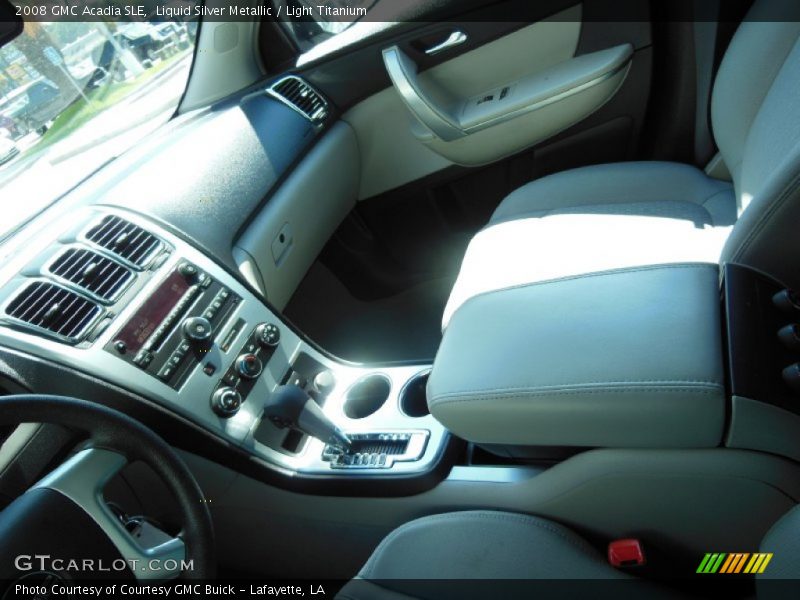 Liquid Silver Metallic / Light Titanium 2008 GMC Acadia SLE