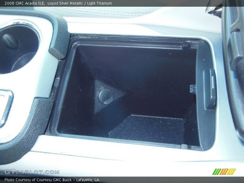 Liquid Silver Metallic / Light Titanium 2008 GMC Acadia SLE