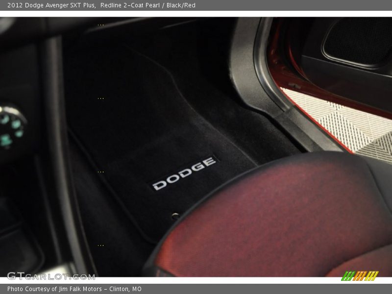 Redline 2-Coat Pearl / Black/Red 2012 Dodge Avenger SXT Plus
