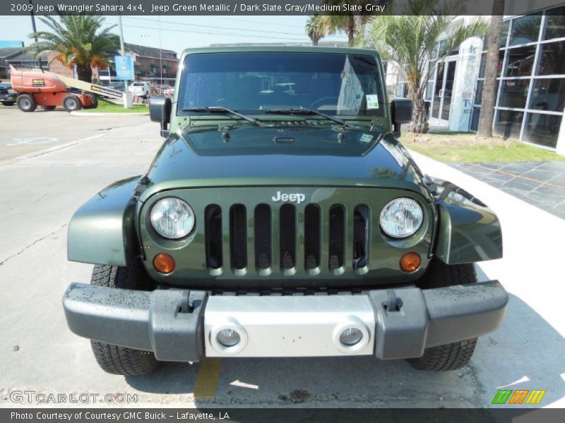 Jeep Green Metallic / Dark Slate Gray/Medium Slate Gray 2009 Jeep Wrangler Sahara 4x4