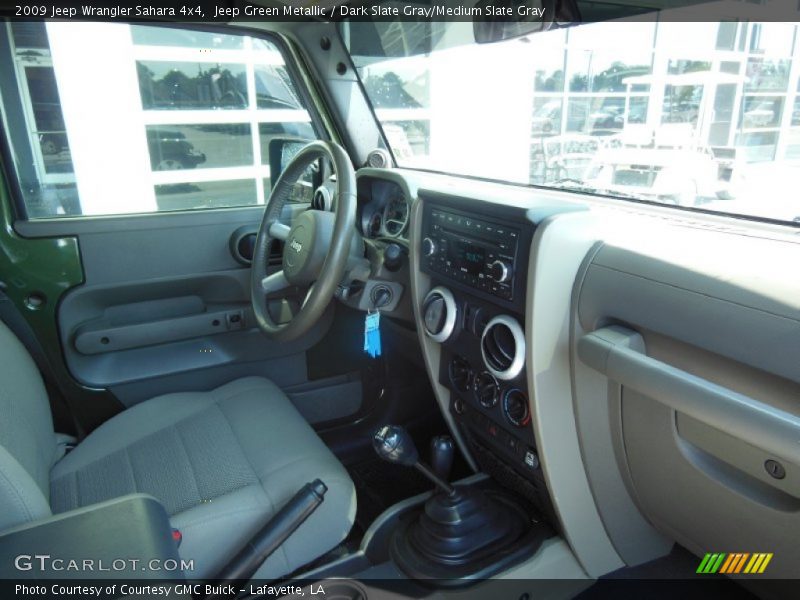 Jeep Green Metallic / Dark Slate Gray/Medium Slate Gray 2009 Jeep Wrangler Sahara 4x4