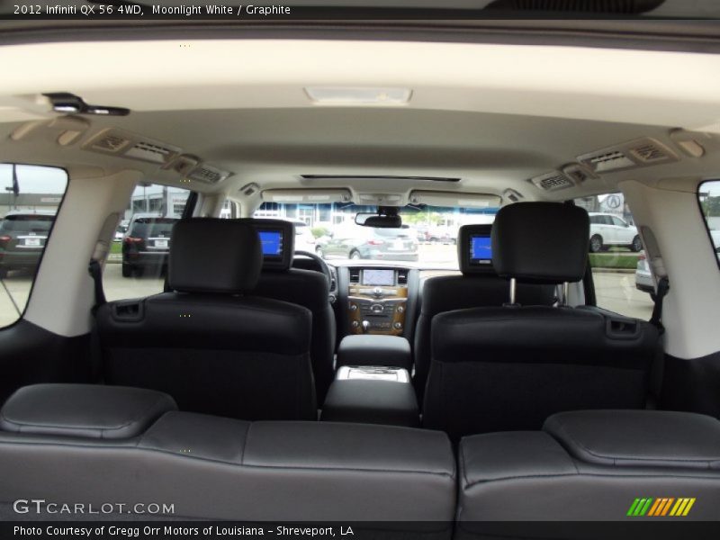 Moonlight White / Graphite 2012 Infiniti QX 56 4WD