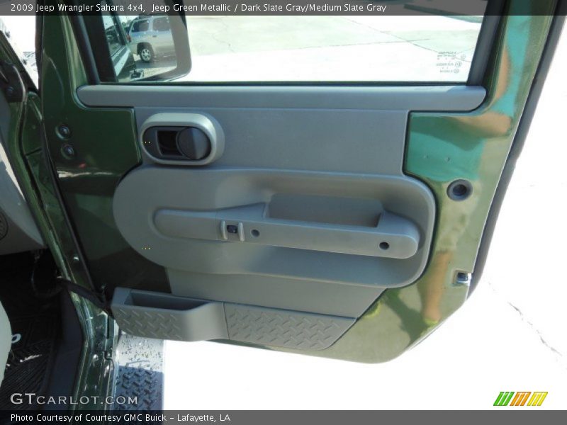 Jeep Green Metallic / Dark Slate Gray/Medium Slate Gray 2009 Jeep Wrangler Sahara 4x4