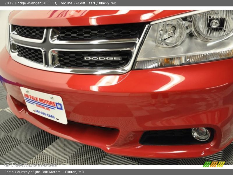 Redline 2-Coat Pearl / Black/Red 2012 Dodge Avenger SXT Plus