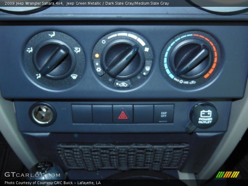 Jeep Green Metallic / Dark Slate Gray/Medium Slate Gray 2009 Jeep Wrangler Sahara 4x4
