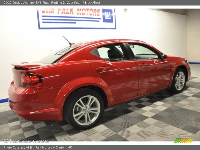 Redline 2-Coat Pearl / Black/Red 2012 Dodge Avenger SXT Plus
