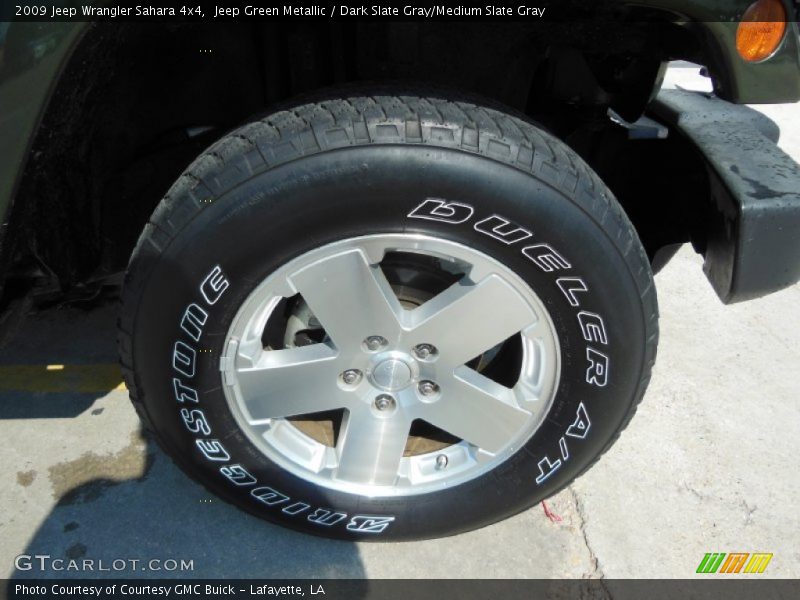 Jeep Green Metallic / Dark Slate Gray/Medium Slate Gray 2009 Jeep Wrangler Sahara 4x4