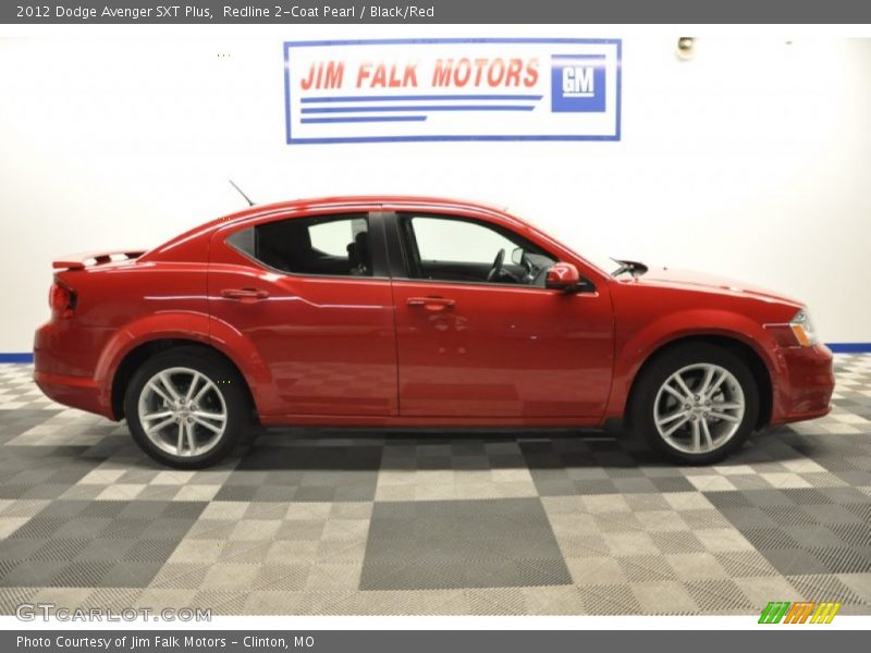 Redline 2-Coat Pearl / Black/Red 2012 Dodge Avenger SXT Plus