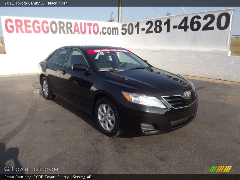 Black / Ash 2011 Toyota Camry LE
