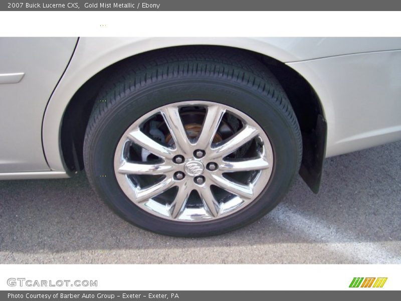 Gold Mist Metallic / Ebony 2007 Buick Lucerne CXS