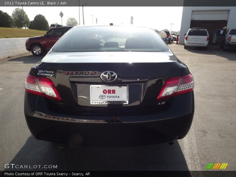 Black / Ash 2011 Toyota Camry LE