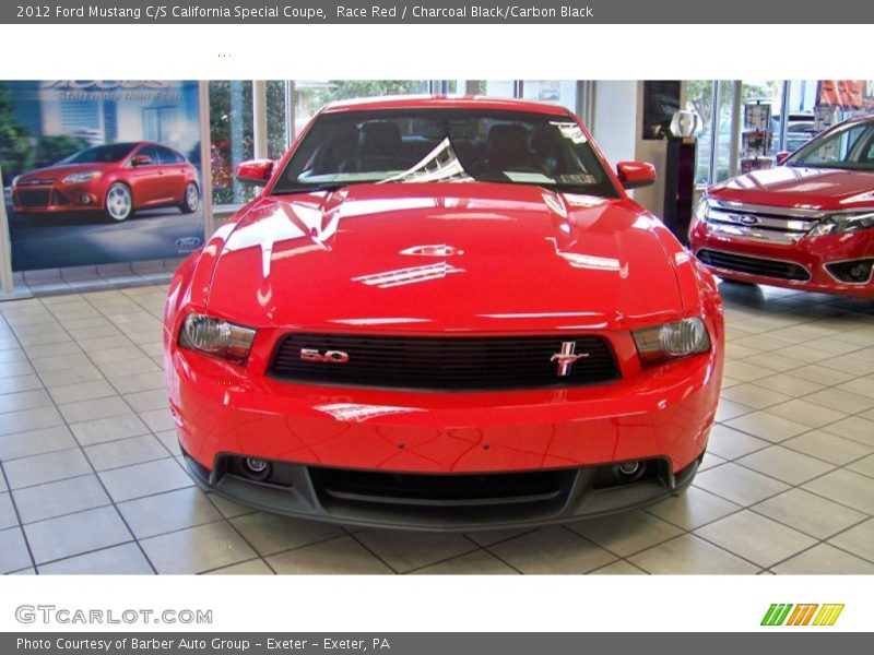 Race Red / Charcoal Black/Carbon Black 2012 Ford Mustang C/S California Special Coupe