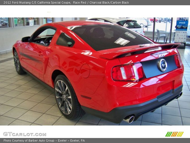 Race Red / Charcoal Black/Carbon Black 2012 Ford Mustang C/S California Special Coupe